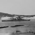 Starboard view of the battleship Tirpitz in Norway 9