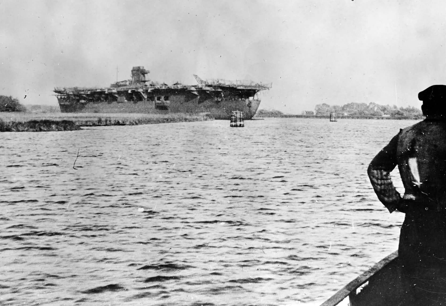 Captured Graf Zeppelin September 1945