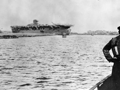 Captured Graf Zeppelin September 1945