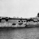 Graf Zeppelin 5 April 1947 at Swinemunde