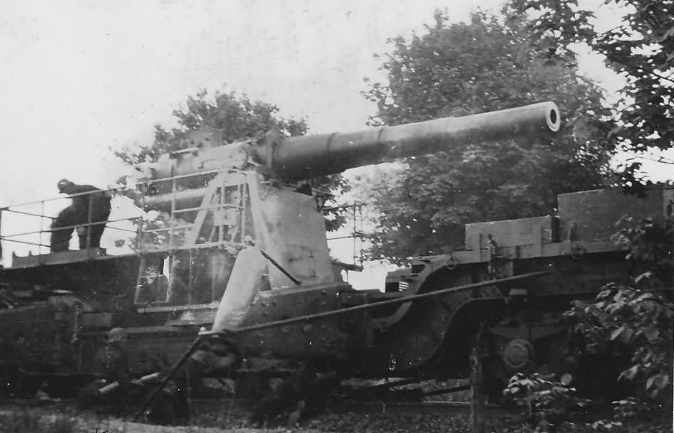 17 cm Kanone (E) L/40 – german railway gun