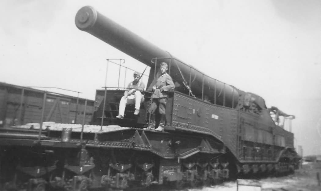 340 mm Mle 1912 railway artillery