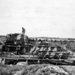 20.3 cm K (E) captured in Auderville Laye, France 11 July 1944