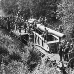 28 cm Kanone Eisenbahnlafette Schwere Bruno