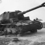 Destroyed by internal explosion Dicker Max near Borisow, Summer 1941