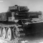 Captured Panzer II Flamingo Sd Kfz 122