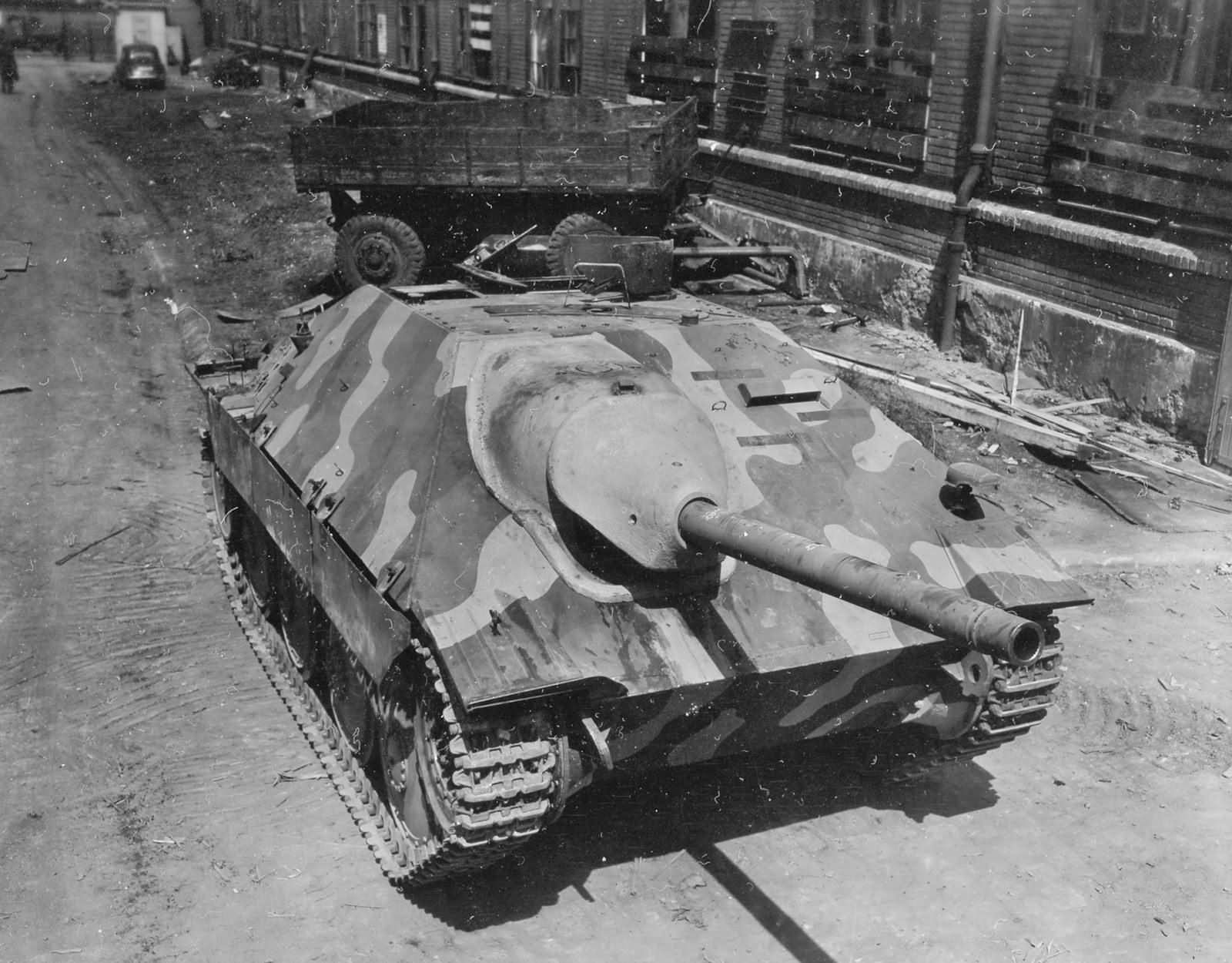 Hetzer Panzerjager 38(t) Found at Skoda Works Factory Pilsen Czechoslovakia