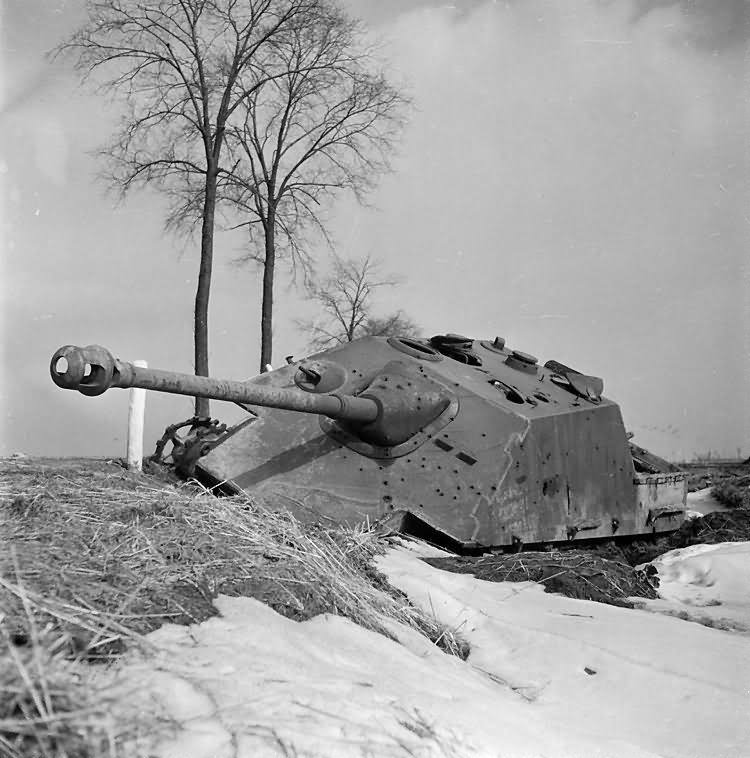 Jagdpanther winter