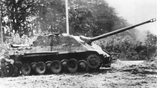 Jagdpanther of the 3/schwere Panzerjäger-Abteilung 653