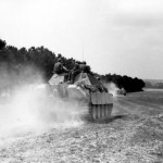 Jagdpanther during field exercises in occupied France