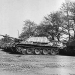 Jagdpanther 59 with stripe camouflage