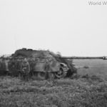 Jagdpanther knocked out near Gheel 1944