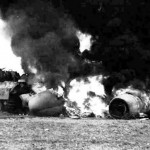 Tank destroyer Jagdpanther and C-47