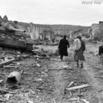 Panzer IV/70(A) in ruins of Mittelwihr France February 1945