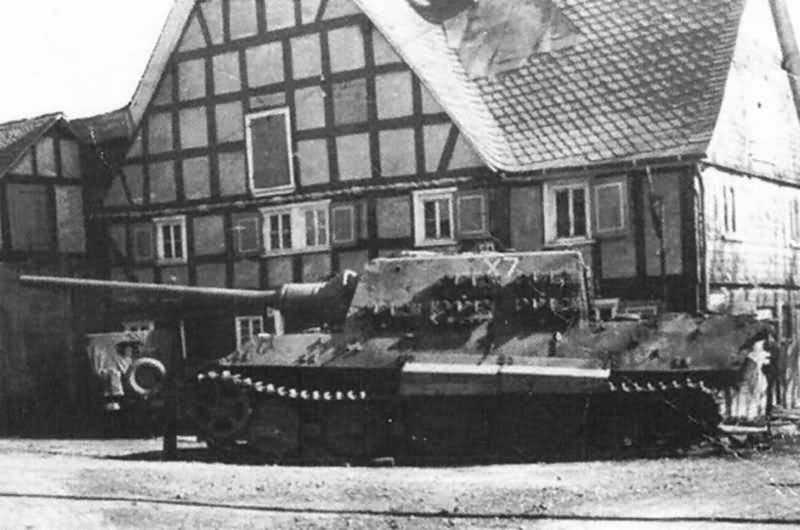 Jagdtiger code X7 of the schwere Panzerjager Abteilung 512