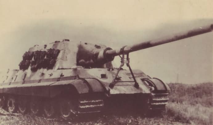 Jagdtiger at the Soviet Union’s tank proving ground Kubinka