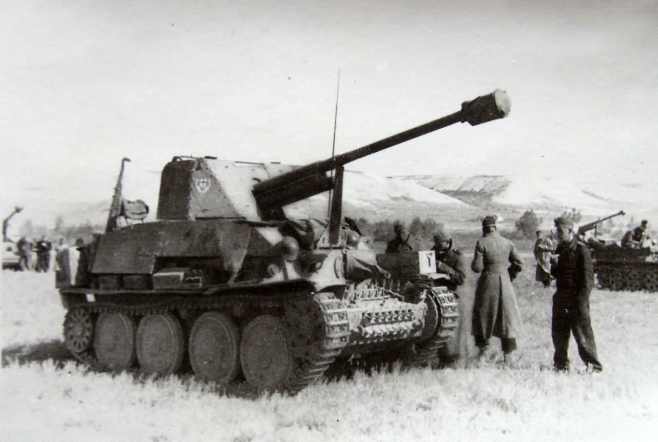 Marder III of the Panzerjager Abteilung 521
