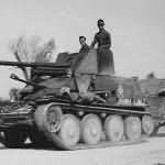 Marder III with trailer