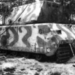 Maus tank found by Soviets at the Kumersdorf proving grounds