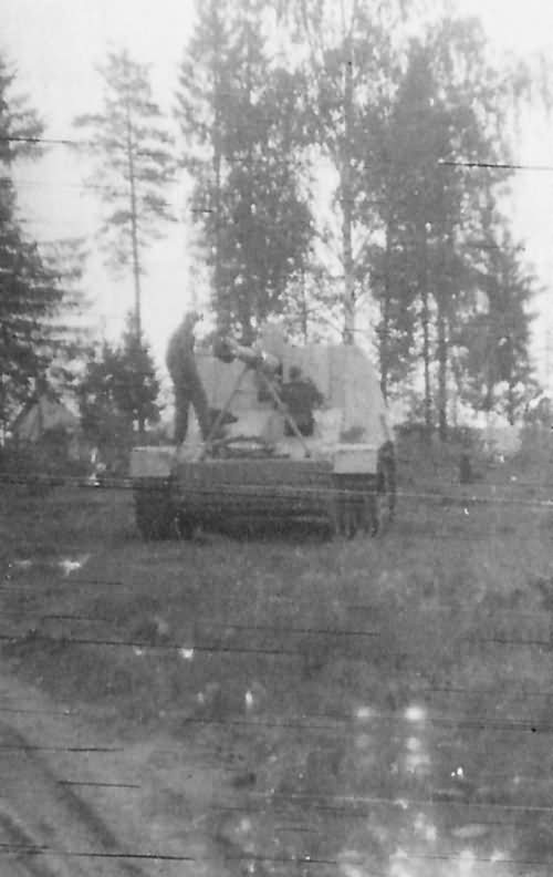 Panzerjager Nashorn Hornisse German tank destroyer 6