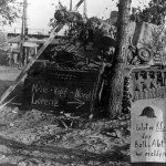 camouflaged Nashorn tank destroyer