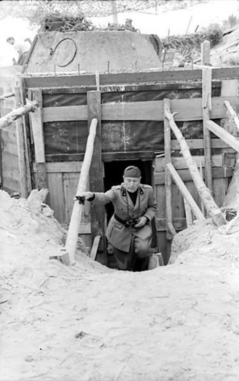 Benito Mussolini and Pantherturm