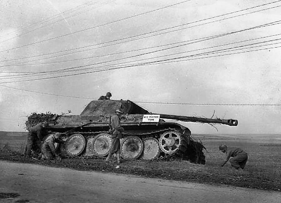 Destroyed Panther