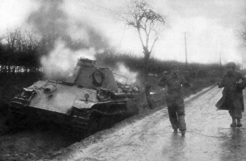 German Panther and POW