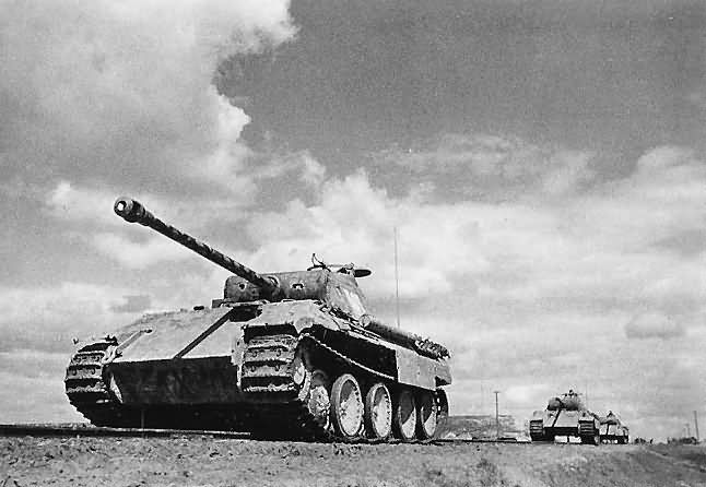 Panther ausf A tanks