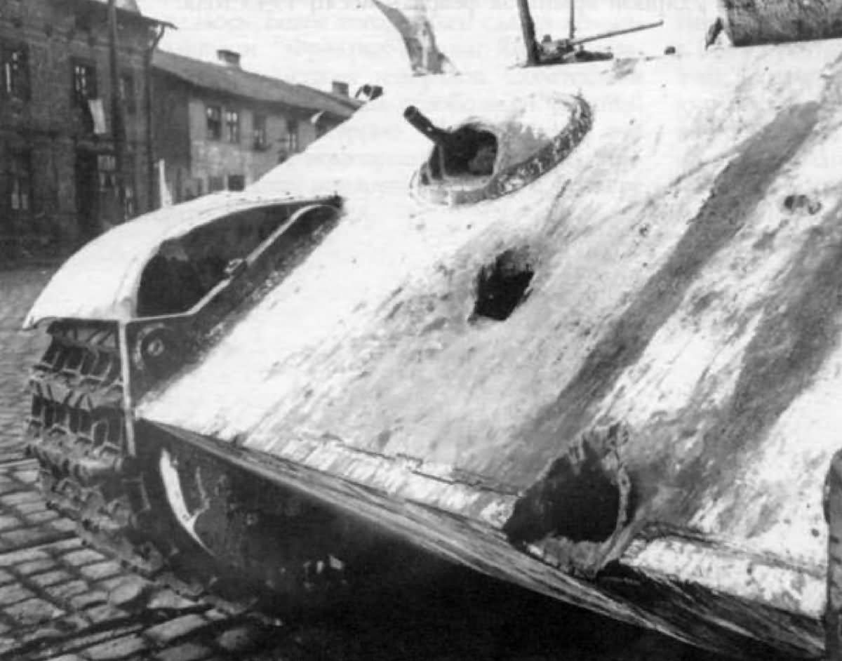 Panther damaged front plate