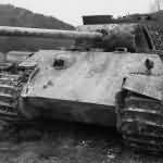 7th Army Experiments on captured german Panther tank, France 1945