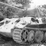 Panther ausf A destroyed