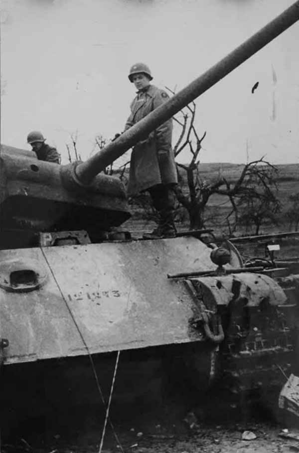 destroyed Panther ausf G