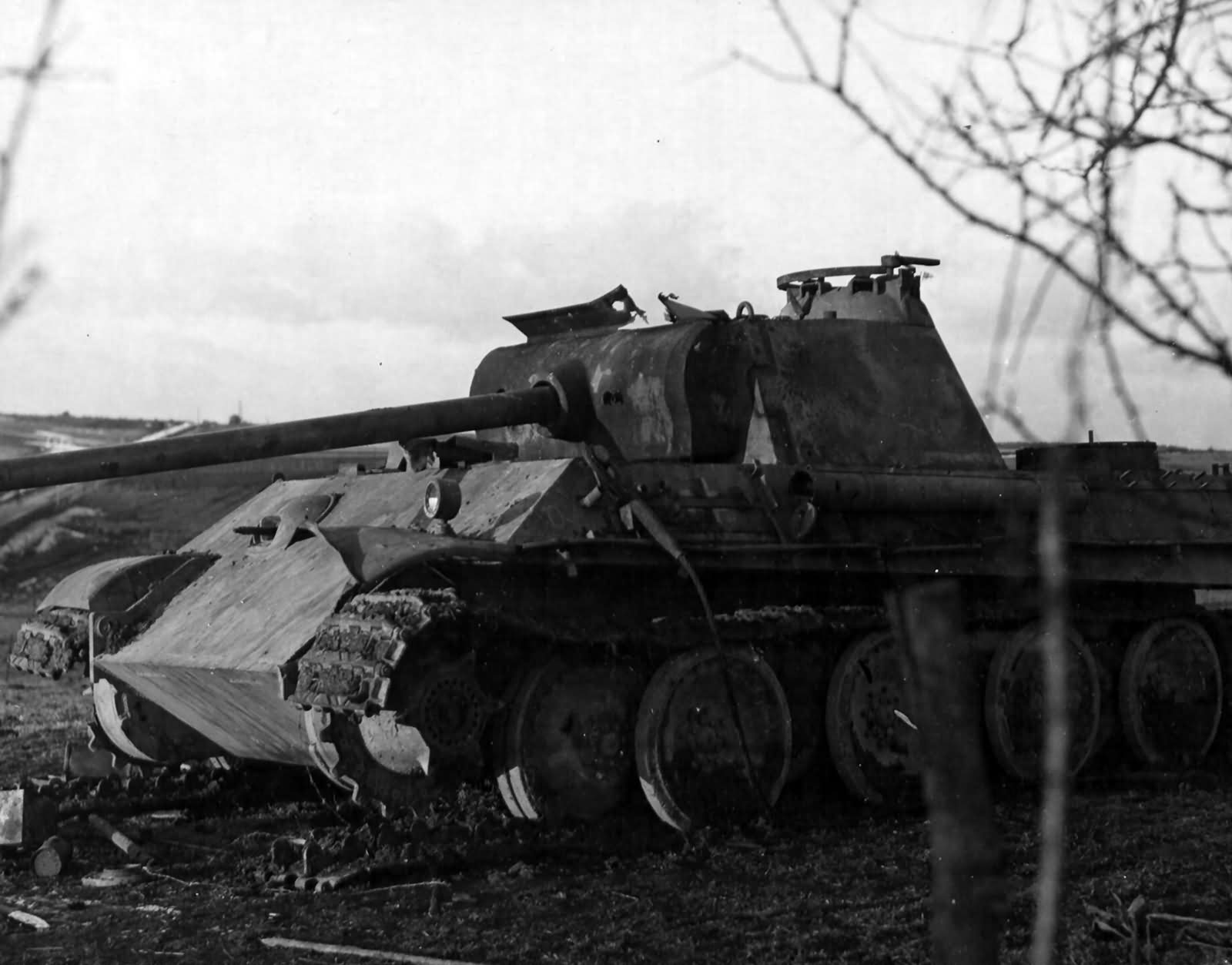 Panther Ausf G Luxembourg February 1945