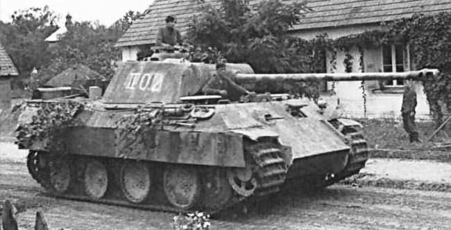 Panther tank ausf A late