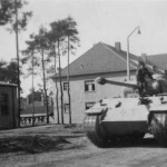 German Panther Ausf D on road