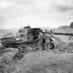 Panther tank near Autrey France 1944
