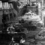Panzer III Panzer IV And In The Background Panther tank 1945