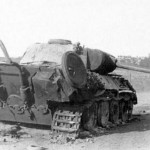 destroyed Panther Ausf D Kharkov August 1943