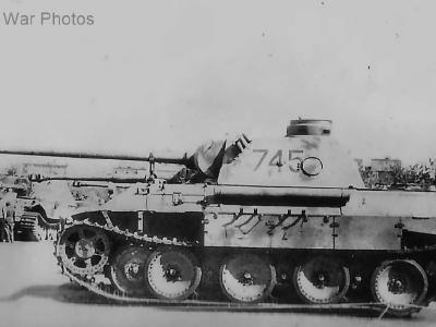 Panther Ausf D 745 of the Panzer Brigade 10, 1943