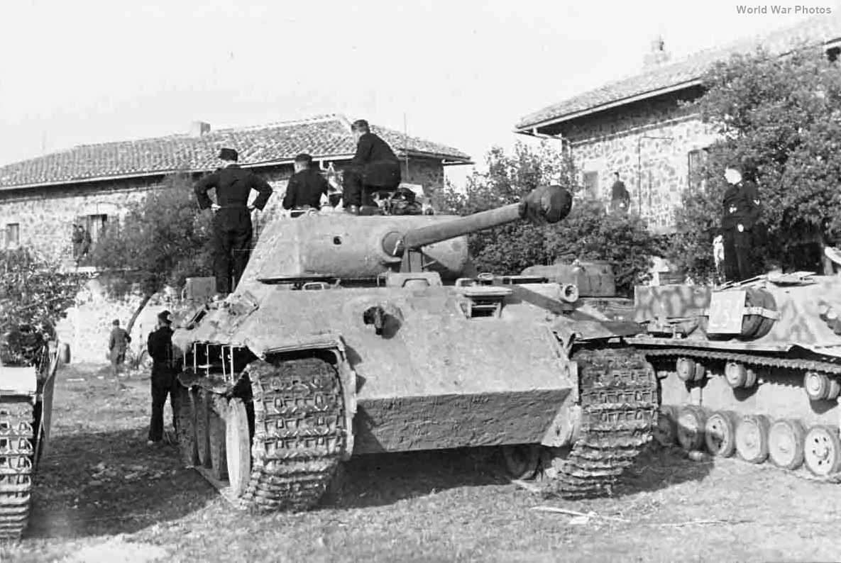 Panther Ausf A Italy 1944