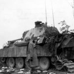 Panther destroyed by 101st Airborne in Erf, Holland, Market Garden 23 September 1944