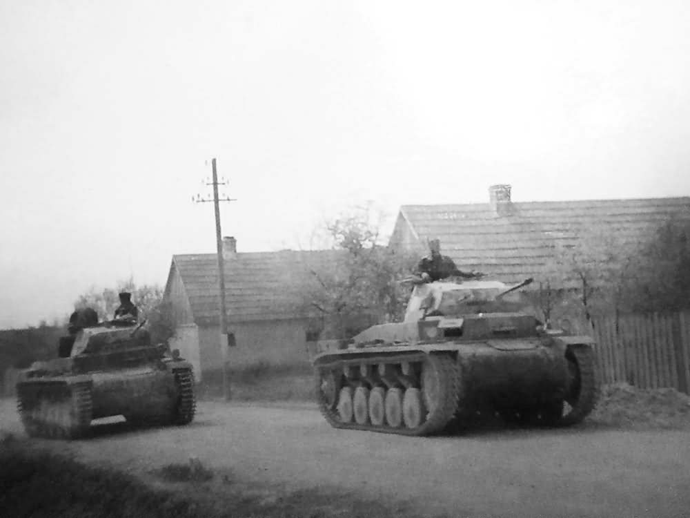 Panzer II tanks France 1940