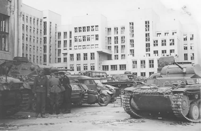 Panzer II and Panzer III