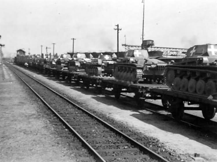 Panzer II transport 1939