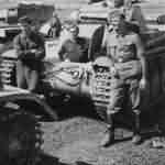German light tank Panzer II 4
