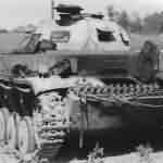 PzKpfw II tank destroyed