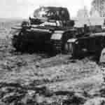 destroyed Panzer II tanks Poland 1939