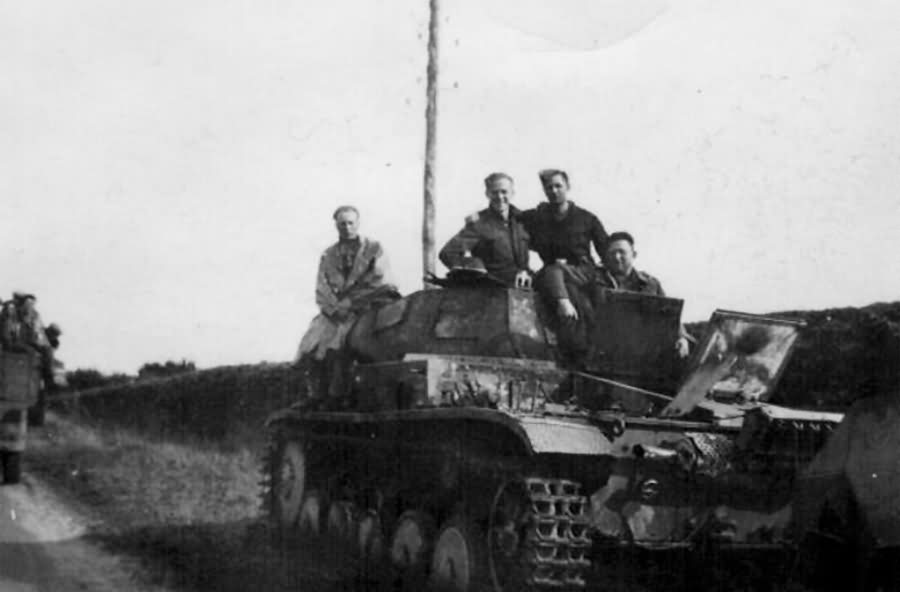 german light tank Panzer II France