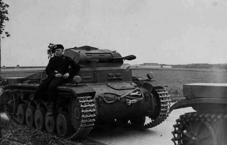 german light tank Panzer II ausf C